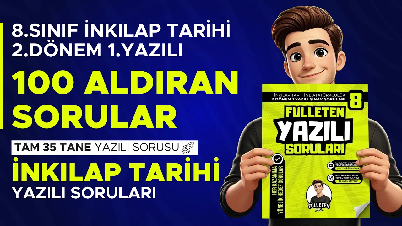 Recep Hoca LGS İnkılap Tarihi