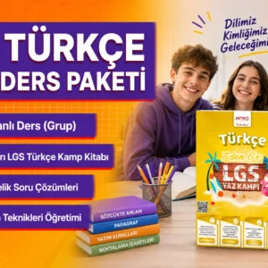 LGS Türkçe Canlı Ders Kampı