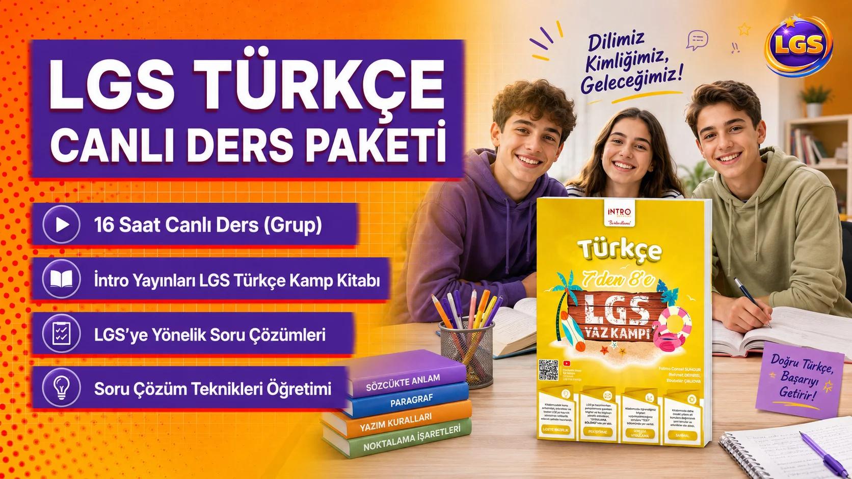 LGS Türkçe Canlı Ders Paketi